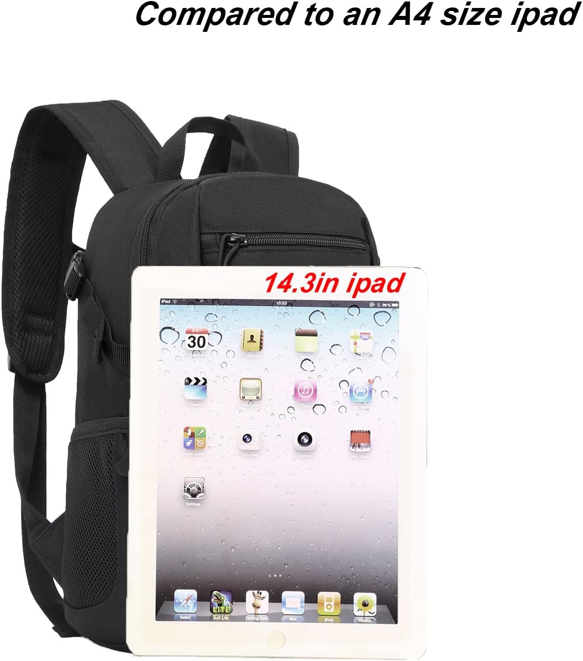 ArcEnCiel 10L/20L Mini X-Small Tactical Backpack MOLLE Daypack Gear Pack Camping Bag with Patch - Image 2