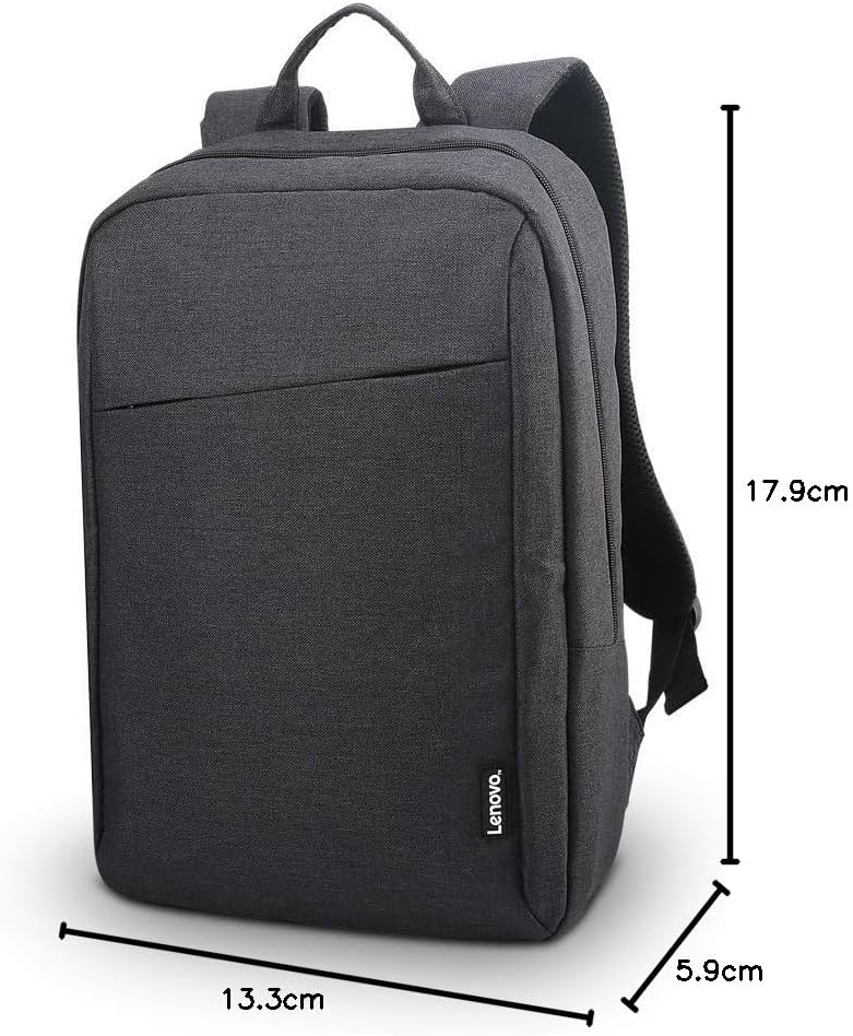Lenovo Laptop Backpack B210, 15.6-Inch Laptop/Tablet, Durable, Water-Repellent, Lightweight, Clean Design, Sleek for Travel, Business Casual or College, GX40Q17225, Black - Image 8