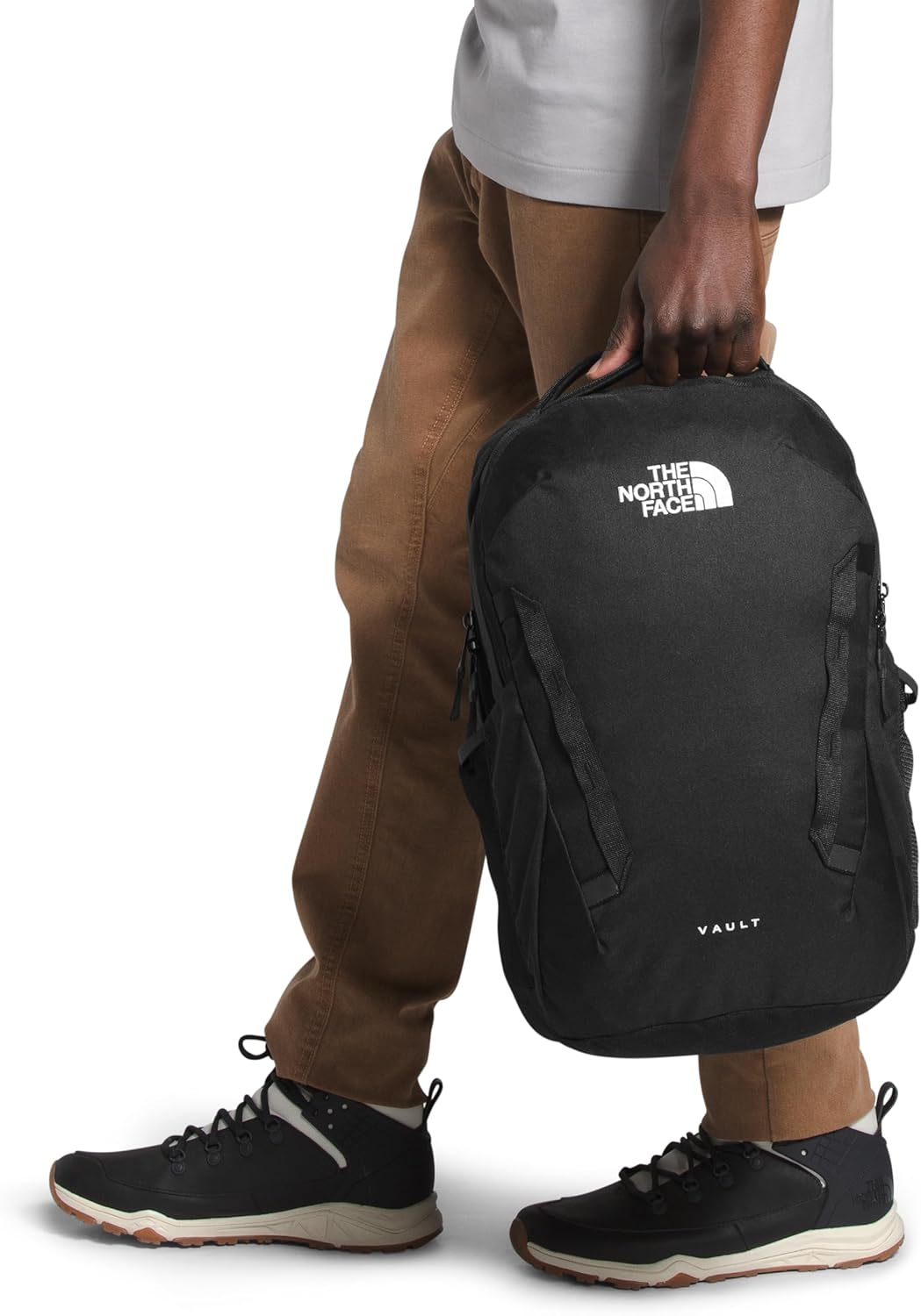 The North Face Vault Everyday Laptop Backpack - Commuter Travel Bag, Water-Repellent Finish, Spacious Compartment, TNF Black-NPF, One Size - Image 6