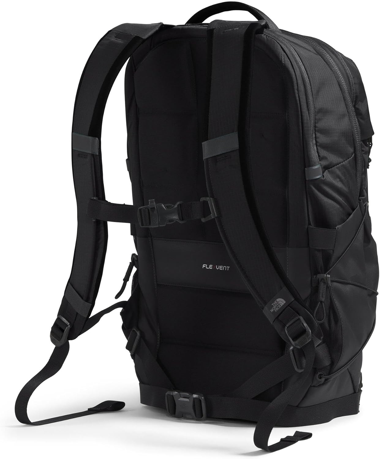 The North Face Borealis Commuter Laptop Backpack - Water Repellent, Laptop Sleeve, Large Main Compartment, TNF Black/TNF Black-NPF, One Size - Image 5