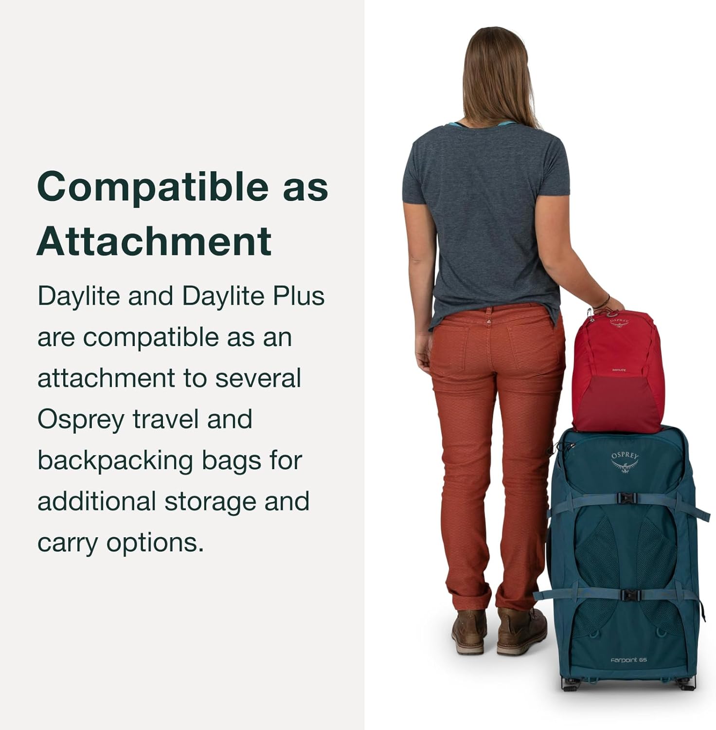 Osprey Daylite Plus Commuter Backpack – Lightweight, Everyday Pack with Laptop Sleeve and Water Bottle Pockets – Ideal for Work, School, and Travel, Tunnel Vision Grey Amazon Exclusive - Image 5