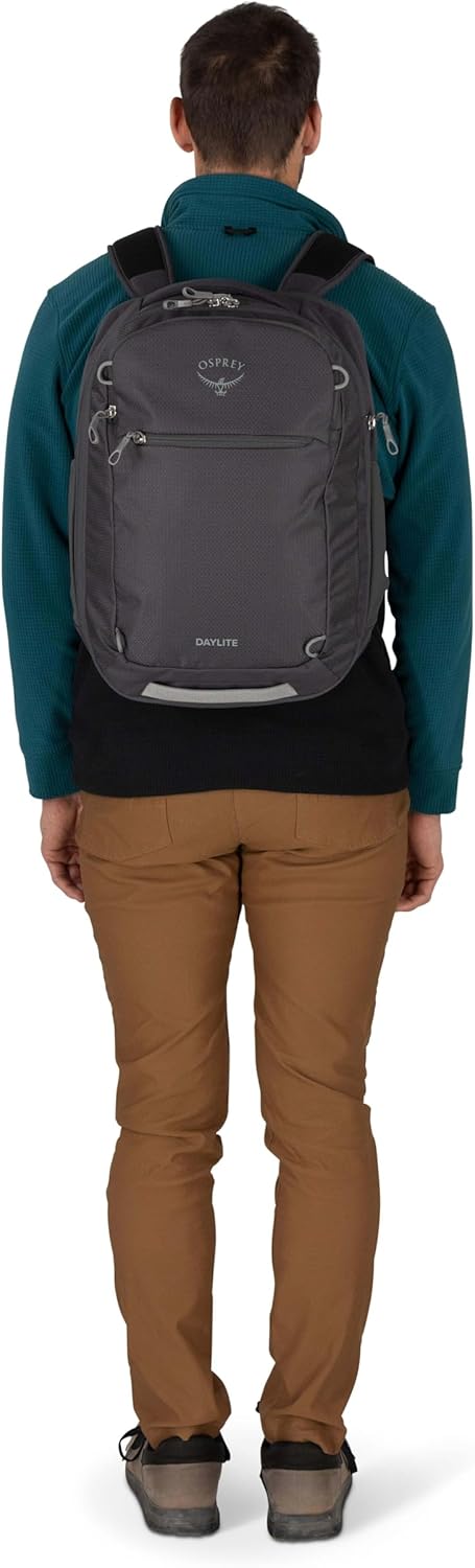 Osprey Daylite Expandable 26+6 Travel Pack, Tunnel Vision Grey Amazon Exclusive - Image 9