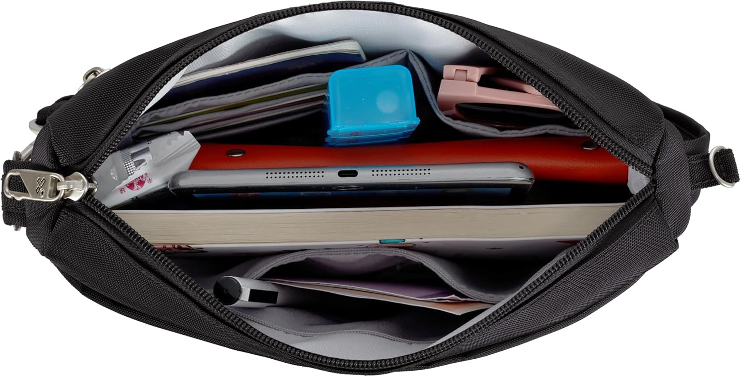 Travelon Anti-Theft Classic Small East/West Crossbody - Image 9