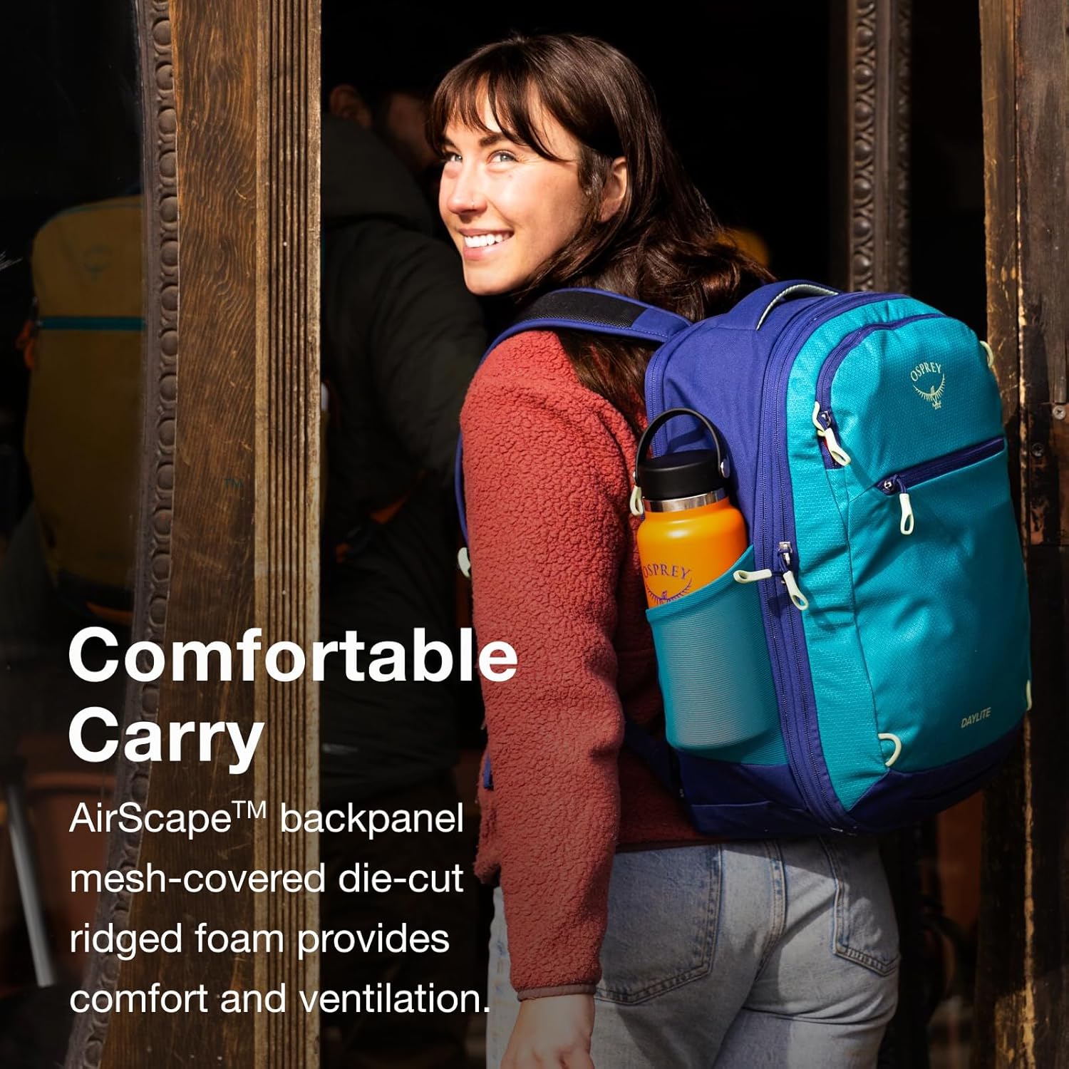 Osprey Daylite Expandable 26+6 Travel Pack, Tunnel Vision Grey Amazon Exclusive - Image 5