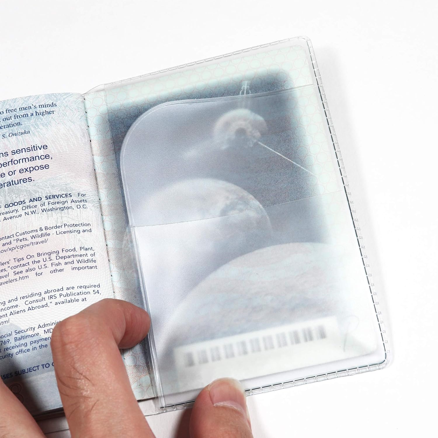Millennial Essentials unisex-adult Waterproof Clear Passport Cover Plastic Passport Protector Vinyl ID Card Protector Case Holder Travel Pack of 6, - Image 5