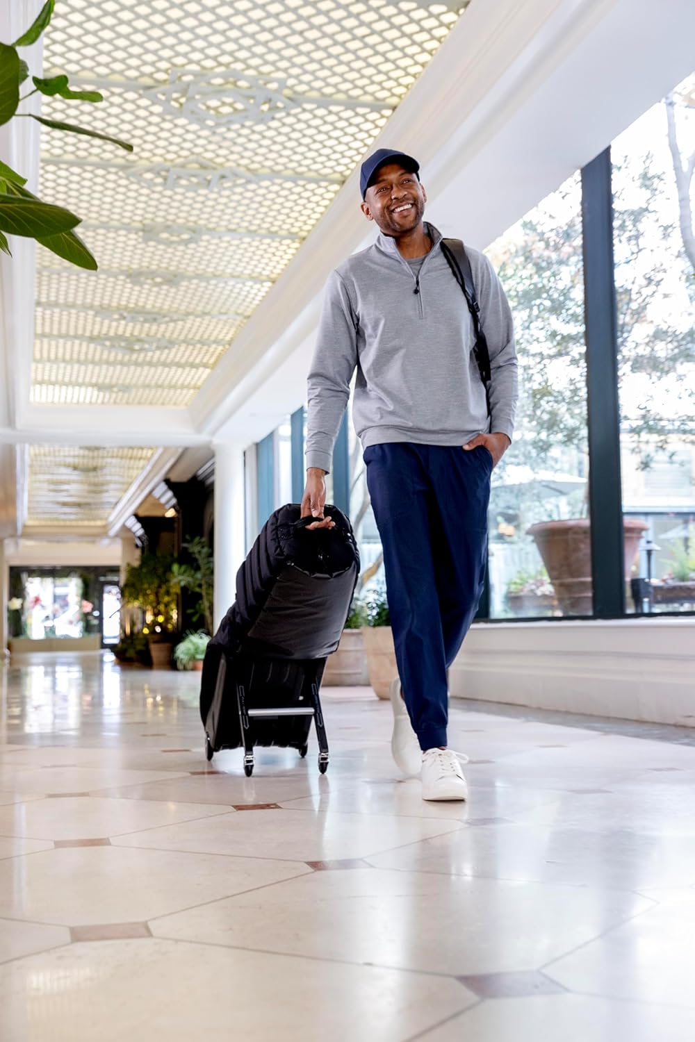 Sun Mountain ClubGlider Meridian Golf Travel Bag, 4-Wheel Rolling Retractable-Leg System, Effortless Travel - Image 12