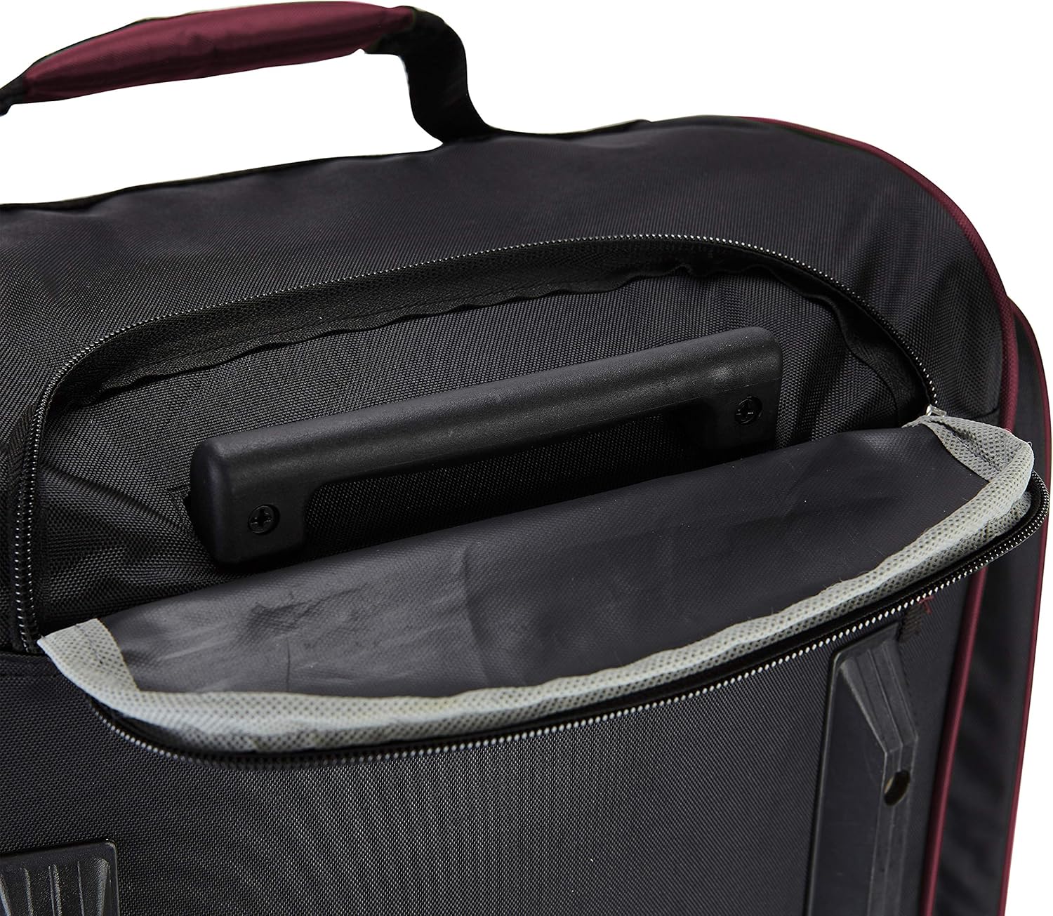 Travelers Club Xpedition 30 Inch Multi-Pocket Upright Rolling Duffel Bag - Image 6